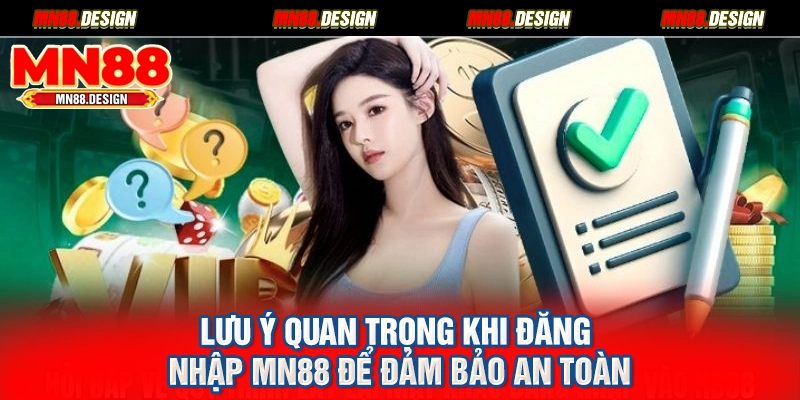 Lưu ý quan trọng khi đăng nhập MN88 để đảm bảo an toàn