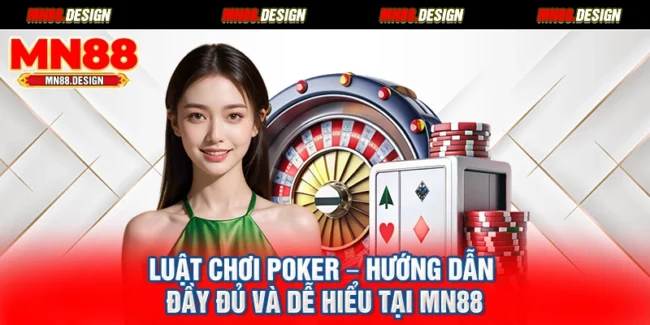 Luật Chơi Poker – Hướng Dẫn Đầy Đủ Và Dễ Hiểu Tại Mn88
