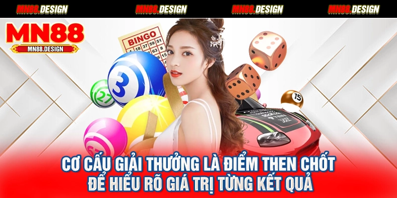 Cơ cấu giải thưởng là điểm then chốt để hiểu rõ giá trị từng kết quả