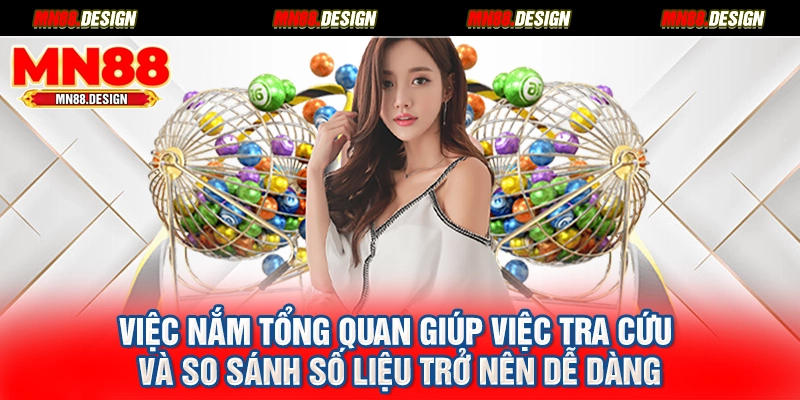 Việc nắm tổng quan giúp việc tra cứu và so sánh số liệu trở nên dễ dàng